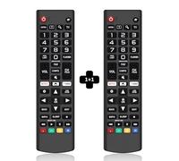 【Pack of 2】 for LG TV Remote Control Replacement AKB75095307 Universal for All LG Smart TV Remote AKB75095308 Compatible with All Models LCD LED OLED 3D HDTV Smart TVs - No Setup Needed