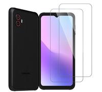 Pack of 2 for Samsung Galaxy XCover 6 Pro Tempered Glass, Wear-Resistant Film Samsung XCover 6 Pro Screen Protector, High Clarity, High Resolution Protective Glass Tempered Glass Screen Protector