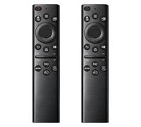 [Pack of 2] for Samsung TV Remote, BN59-01385A Smart TV Remote Control replacement with Buttons for NeIflix, for ALL 2018-2025 Models, Crystal UHD QLED OLED 4K/8K, No Voice Control or Solarcell