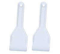 Pack of 2 fridge ice scrapers, freezer, plastic material does not harm the refrigerator, defroster snow clogging, fridge declogging scrapers for family, freezer ice scraper.