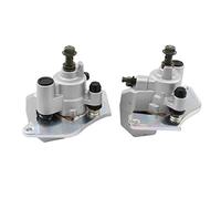 Pack of 2 Front Left & Right Brake Caliper w/Pads for Honda Rancher 420 TRX420 Foreman 500 TRX500 Foreman Rubicon 500 ATV