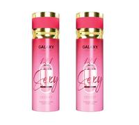Pack of 2 - Galaxy Concept 121 Sexy Perfume Spray 200ml | Bergamot and Rose Fragrance | 121 Sexy Pour Femme Spray by Sapphire’s choice