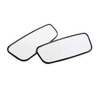 (Pack of 2) Generic Rectangle Blind Spot Mirror, 360 Degree HD Glass and ABS Housing Convex Wide Angle Rearview Mirror for Universal Car Fit ，rear view mirror，car interior mirror