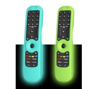 [Pack of 2-Glow] Shockproof Case for LG MR24GN MR24GA MR23GN MR23GA MR22GN MR22GA AN-MR21GA Remote Control, Anti-Slip Protective Cover for LG 2021-2024 Magic Remote Case Sleeve Holder Protector Skin