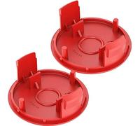 Pack of 2 Grass Trimmer Spool Cover, String Trimmer Spool Cover for Bosch Electric Brush Cutter AFS 23-37 Grass Trimmer Replacement Part for Bosch Brushcutter RED