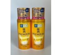 [Pack of 2] Hada Labo Gokujyun Premium Hyaluronic Emulsion (Moisturising Milk) 140 ml, Made in Japan