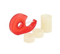 Pack of 2 Hand Dispensers 9 cm for Tape with 10 Rolls Random Colour Compact and Practical Size