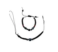 PACK OF 2 HANDMADE Evil Eye NAZAR DHAGA BRACELET ADJUSTABLE BRACELET FOR WOMEN & MEN BY THE GREAT INDIAN STORE