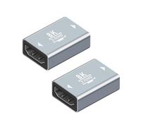 Pack Of 2 HDTV2.1 2.1 Female to Female Coupler Adapter Supports 8K@60Hz for Enhanceds Sound Visual