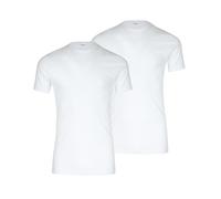 Pack of 2 Héritage T-Shirts with Crew Neck white/white