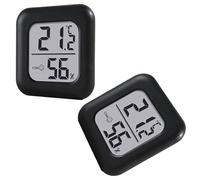 Pack of 2 High Precisions Digital Thermometers Hygrometer with Large LCD Display for Accurate Temperature Humidity Home Office Fast Reading