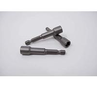 Impact Quality 8mm (5/16") Tek Screw Driver bit Adaptor - Roofing cladding tech bit