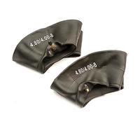 Pack of 2 Inner Tubes 4.80/4.00-8 Inner Tube Bent Schrader Valve 8 Inch Wheel Barrow Wheelbarrow Garden Trolley Trailer Tyre Tube 4.80-8 4.00-8