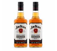 Pack of 2 -Jim Beam Bourbon Whiskey 70cl