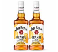 Pack of 2 -Jim Beam Orange Spirit Drink 70cl