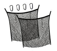 Pack of 2 Large Capacity Horse Drying Net for Livestock Strong Feeding Bags with Meal Design for Barn Farm Horse Feeding Accessories