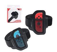 Pack of 2 Leg Straps Compatible with Nintendo Switch Sports Soccer/Ring Fit Adventure, Adjustable Elastic Breathable Leg Strap Compatible with Switch OLED/Switch, for Adults