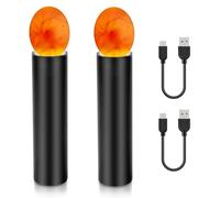 Pack of 2 Light Lamp for Chicken Eggs, LED Light Egg Candler for Chicken Eggs, Egg Candle Light for Monitoring the Development of the Embryo, ABS Material Egg Lamp in Hand Chicken Egg Tester for All