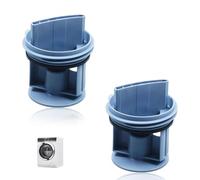 Pack of 2 Lint Sieve Washing Machine for Siemens Bosch Constructa Neff, Lint Sieve Filter Insert, Lint Sieve Replacement Part Compatible Washing Machine Washer Dryer 00647920, 00605010, 00602008