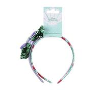 Pack of 2 Little Mermaid Headbands - Different Colours - Ideal for Decorating Hairstyles - One with Bow on Top and Glitter and Other with Print - Original Product Designed in Spain