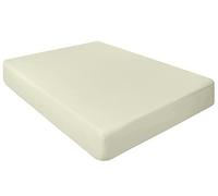 Pack of 2 Luxury Percale Cot Bed Fitted sheets available in 14 colours (Cream, 70x140x15 cm (Pack of 2))