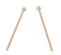 Pack of 2 Mallets for Glockenspiel, Xylophone Mallets Wooden Percussion Sticks, Glockenspiel Beaters with Wooden Handle, Rhythm Sticks, Drumsticks, for Xylophone, Wooden Block Bells Yoga Beginners