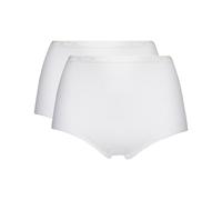 Playtex Brief Woman Maxi Organic Cotton Ultra-Comfort x2, White, 3XL