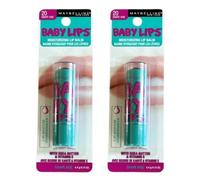 Pack of 2 Maybelline New York Baby Lips Moisturizing Lip Balm Grape Vine 20