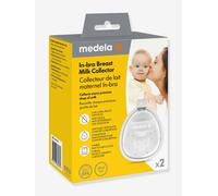 Pack of 2 MEDELA breast milk collectors transparent