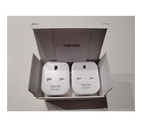 (Pack of 2) Meross WiFi Matter Smart Plug Power Socket Wireless Remote Control Amazon Alexa Google Home