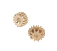 Pack Of 2 Metal Gear Transmission Motor Gear Set For 1/18 Remote Control Drift Car Performances Upgraded Part High Performances Metal