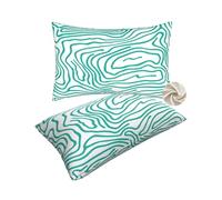 Pack of 2 Modern Cushion Covers 12x20 Inch/30x50 cm, Soft Sage Green Cushions for Bed Livingroom Decor, Rectangle Pillow Covers Sofa Cushions Lumbar Cushion Cover for Car, Couch, Room Decor -zt345