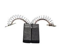 Pack of 2 Motor Carbon Brushes Compatible with Bosch/Neff/Siemens Models - 36x12x5mm, Ref 154740