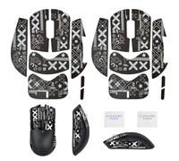 Pack of 2 Mouse Grip Tape Black for G Pro X Superlight 2, Self-Adhesive & Residue-Free, Mouse Grip Tape Better Grip & Control, Optimal Precision, Compatible with G Pro X Superlight 2