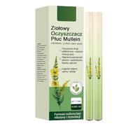 Pack of 2 Natural Herb Diffuser Pen for Cleaning the Lungs, Improving Breathing, Mouth Air Freshening, Sleep Promotion and Stress Relief (2 Pieces, Mint)