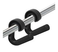 Pack of 2 Neutral Grips - Steel Pull Up Bars | Ergonomic Calisthenics Grips for Indoor and Outdoor Training, Fitness, Rowing Exercises and Home Training - Durable Non-Slip Grip Design