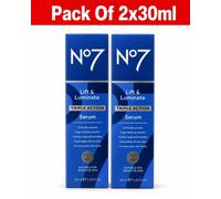 Pack Of 2 No7 Lift & Luminate Triple Action Serum (2x 30ml)