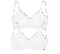 Pack of 2 Non-Wired Soft Bra earth by comazo earth 10730276401 32-40 A-C