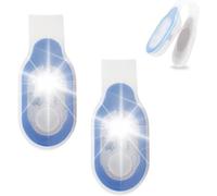 Pack of 2 Nursing Night Light Clip, Magnetic LED Clip Light with 3 Modes, Mini Night Light Nurse, Small Headlamp for Night Shift Nurse, Running, Jogging, Camping