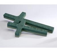 Pack of 2 OASIS® FOAM FRAMES® Floral Tribute Crosses 23.5in (59 x 33.5cm)