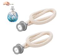 Pack of 2 Oil Burner Wick for Lamp Berger, Lamps Replacement Burner Accessories, Fragrance Oil Lamp Wick Replacement Air Control Catalytic Burner Lamp Wick, for Room Air Improvement Aromatherapy