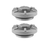 Pack of 2 Oil Drain Plug Covers Made of Aluminium Oil Drain Plug Compatible with Yamaha Compatible with Wolverine Motorcycle Oil Plug Replacement Set 4HC 15351 00 00 48 mm