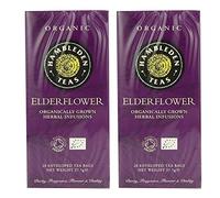 (Pack Of 2) - Organic Elderflower Tea Bags | HAMBLEDEN HERBS