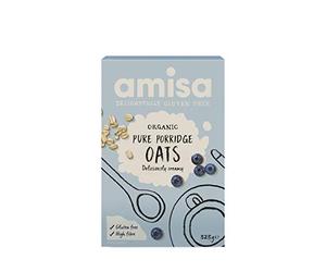 (Pack of 2) - Organic Gluten Free Pure Porridge Oats | AMISA/Hildegard