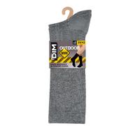 Pack of 2 Pairs of Ankle Socks DIM Outdoor Gris 43/46