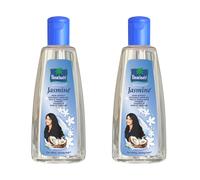 (Pack of 2) Parachute Advansed Jasmine Hair Oil 190ml-Moisturizes Hair Efficiently-Coconut Oil Enriched With Jasmine Extracts & Vitamin E-Light, Non Sticky Format