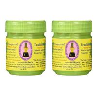 Pack of 2 Parahon Authentic Aromatherapy H.o.n.g T.h.a.i Herb Traditional Thai Easy to Breathe, Soothes Congestion1 Bottle Containers for Relaxation and Well-Being.