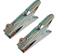 (Pack of 2) Parweld 400A Earth Clamp - Heavy Duty 400AMP Crocodile Welding Earth Clamp