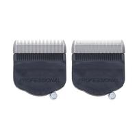 Pack of 2 Pet Grooming Head Replacement Trimmer Head Attachment Metal Texture for Dogs Cats Rabbits Pet Grooming Accessories