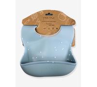 Pack of 2 Petit miam PETIT TRUC bibs blue